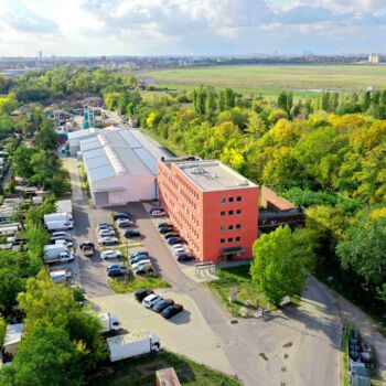 Das Firmengelände der Harbauer GmbH in Berlin