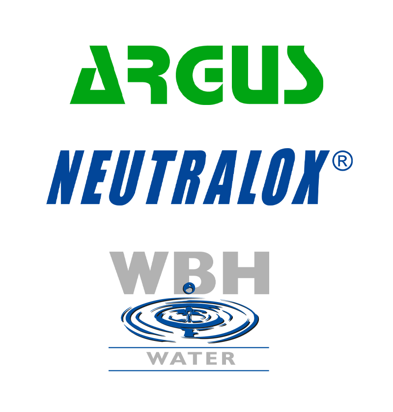 Logos of ARGUS, NEUTRALOX, WBH